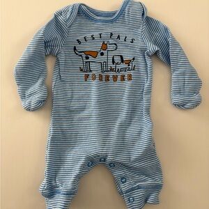 Newborn Carters Striped Baby Long Sleeve Pant Onesie